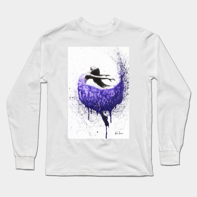 Purple Dance Long Sleeve T-Shirt by AshvinHarrison